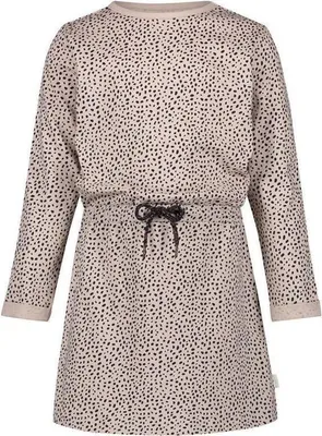 Produktbild von Noppies Kleid Crookston Hushed Violet mit bunten Bindegurt aus 100% Baumwolle Größe 122