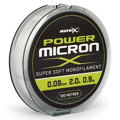 Zdjęcie produktu dla Żyłka Przyponowa Matrix Power Micron X 0.09 mm 100 m