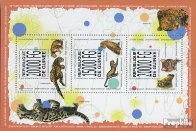 Produktbild von Briefmarken Guinea 2013 Mi 10101-10103 Kleinbogen (kompl. Ausgabe) postfrisch Katzen