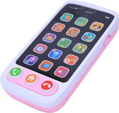 Zdjęcie produktu dla Symulowana zabawka muzyczna na smartfon, wielofunkcyjny prezent edukacyjny dla dzieci, różowy