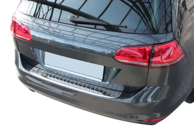 Für VW Golf VII 7 Variant ab 2013- LADEKANTENSCHUTZ Edelstahl V2A Leiste Schutz in der Farbe von Recambo e.K.