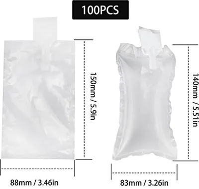 Luftpolsterfolie 100 Stück - Stoßdämpfendes Verpackungsmaterial für den Versand