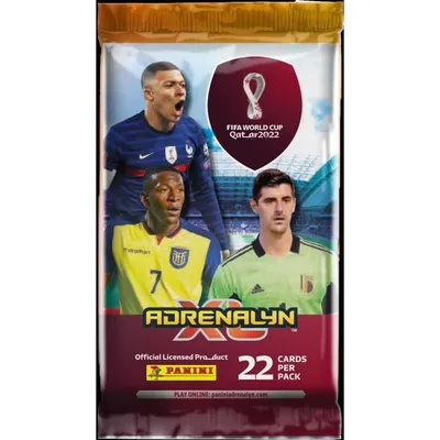 Image de Pack de 22 cartes Panini - Coupe du Monde Qatar 2022