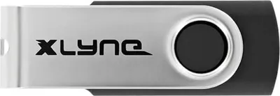 Image de Xlyne xlyne 177534-2 Clé USB 128 Go USB Type-A 3.2 Gen 1 (3.1 Gen 1) Noir, Argent