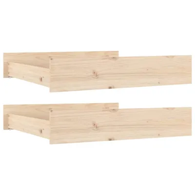 Obrázok produktu pre Zásuvky pod posteľ 2 ks borovicový masív