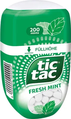 Immagine prodotto di tic tac Big Pack menta fresca vaniglia rinfrescante leggermente piccante 98g