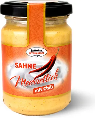 Produktbild von Sahne Meerrettich mit Chili, 140 g