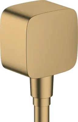 Produktbild von hansgrohe Fixfit Schlauchanschluss mit Rückflussverhinderer und Kunststoffwinkel