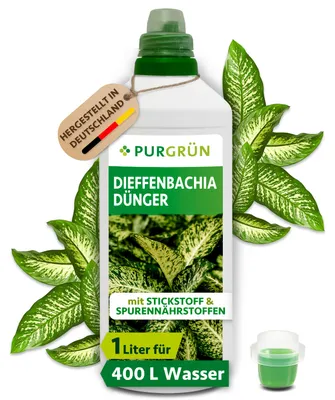 Produktbild von Purgrün Dieffenbachia-Dünger 1 Liter
