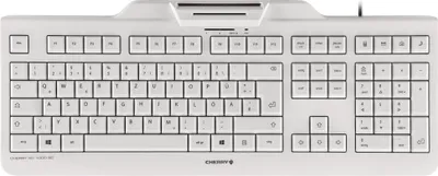 Produktbild von CHERRY TAS KC 1000 SC Corded DE-Layout weiß/grau Smartcard