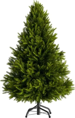 Immagine prodotto di Albero di Natale artificiale da 4,6 piedi, 470 punte, supporto incluso
