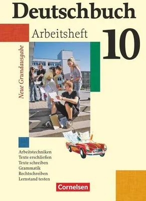 Obrázek produktu pro Deutschbuch 10. Schuljahr. Arbeitsheft mit Lösungen