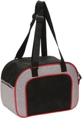 Image de Sac bandoulière pour animaux de compagnie - Sac de transport pour chats et chiens - Idéal pour les voyages avec des animaux - Conception en mesh respirant