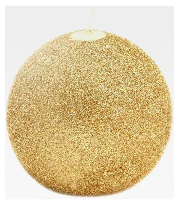 Produktbild von Kugelkerze Iris Gold glänzend 100