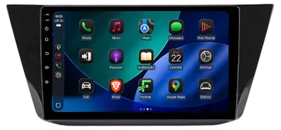 Immagine prodotto di Autoradio da 10'' con 64 GB per VW Tiguan 2016–2020 con CarPlay, Android Auto, navigatore e Bluetooth SWC DBA+