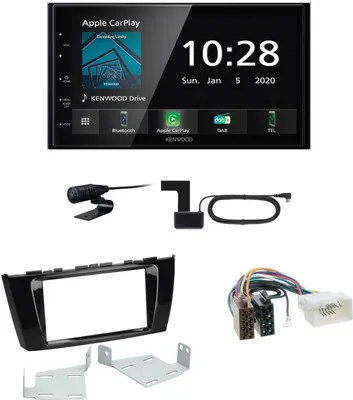 Produktbild von Kenwood DMX-5020DABS CarPlay Android Auto Einbauset für Mitsubishi Space Star