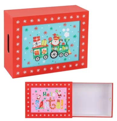 Produktbild von Idena Zauberbox mit 2 Motiven Weihnachten 26x20x9cm