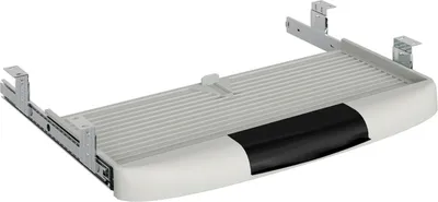 Produktbild von Ausziehbarer Tastaturhalter JOLIE – weiß/schwarz