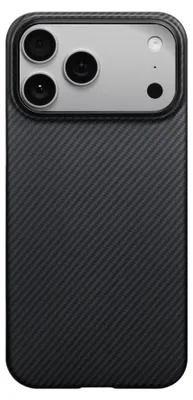 Produktbild von Pitaka KI1701BP, Cover, Apple, iPhone 17 Pro, 16 cm (6.3"), Schwarz