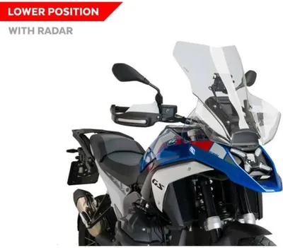Produktbild von PUIG Touring-Windschutzscheibe transparent ABE genehmigt für BMW