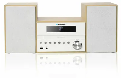 Produktbild von Blaupunkt MS45BT, Heim-Audio-Mikrosystem, Beige, 1 Disks, Ablage, 50 W, Kabellos