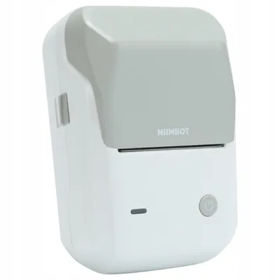 Immagine prodotto di NIIMBOT B1 stampante termica adesiva Bluetooth SENZA MONETE BIANCO GRIGIO IT