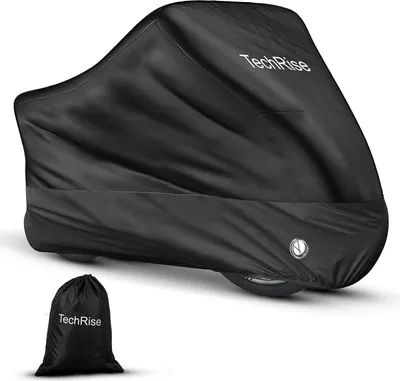 Zdjęcie produktu dla Pokrowiec na rower TechRise 210D Oxford 220x110x95cm czarny