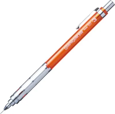 Zdjęcie produktu dla Ołówek GraphGear PC313 - pomarańczowy 0,3 mm