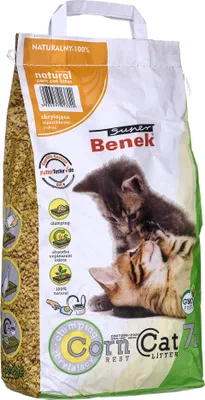 Produktbild von CERTECH Super Benek Corn Cat - Katzenstreu Meis klumpend 7l