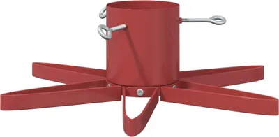 Obrázek produktu pro Stojan na vánoční strom 1.73 Červená 50 x 50 x 15,5 cm Ocel
