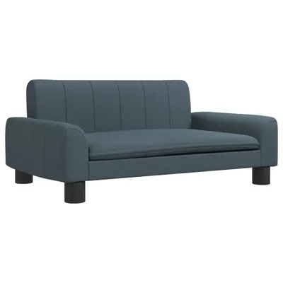 Produktbild von Hundebett Dunkelgrau 70x45x30 cm Stoff