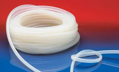 Image de Tuyau en silicone, diamètre intérieur 4 mm, diamètre extérieur 6,00 mm, longueur 50 m, épaisseur de paroi 1,00 mm