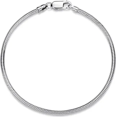 Produktbild von SILBERKETTEN STORE Schlangenkette Armband 2,2mm - 925 Silber, Länge wählbar von 16-25cm - 19cm