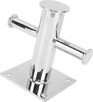 Zdjęcie produktu dla pojedynczy słupek poprzeczny 135 mm, solidna stal nierdzewna 316 dla jachtów i łodzi rybackich