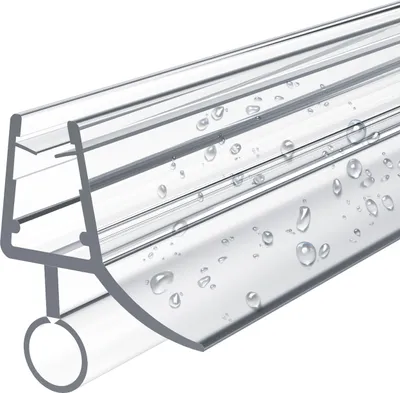 Obrázek produktu pro EMKE náhradní těsnění deflektoru vody těsnění sprchového koutu 7-8mm sklo 1000mm - typ 2