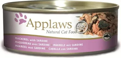 Produktbild von Applaws Cat 24x156g | Makrele & Sardine