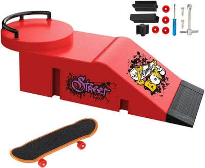 Produktbild von Finger Skateboard und Rampe Set, Spielzeug, für Kinder