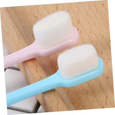Produktbild von Zahnbürsten für Kinder – Mundpflege-Set – Tägliche Reinigung – Tiefenreinigung – 2 Stück – Rosa
