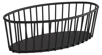 Obrázok produktu pre APS-Germany URBAN, Oválny, Kov, Čierna, 210 mm, 100 mm, 65 mm