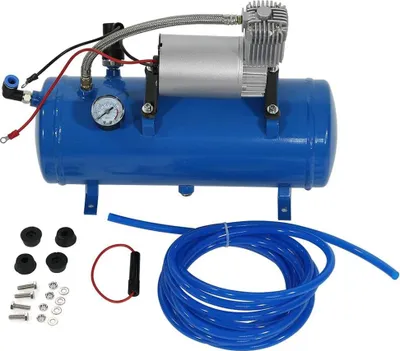 Image de Gonfleur de pneus, pompe à pression, moins de bruit pour les klaxons à air haute pression