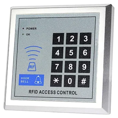 Produktbild von Zugangskontrollsystem Zutrittskontrolle Tastatur - RFID - 500 Benutzer - Karte und Code