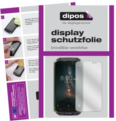 Produktbild von 2x Schutzfolie für Poptel P9000 Max klar Displayschutzfolie Folie Display Schutz