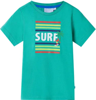 Produktbild von Design Kinder-T-Shirt Grün 140, Langarmshirts 2024 Neu