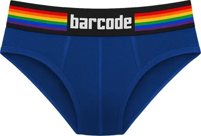 Image de Barcode Berlin - Sous-vêtement Slips Hommes - Pride Brief Navy - 1x Taille XXL