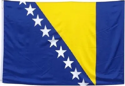 Produktbild von Bosnische Flagge – Flagge von Bosnien und Herzegowina – Bosnische Flagge – Gemeinschaftsflagge von Bosnien und Herzegowina – 90/150 cm – Flagge von Bosnien und Herzegowina – Bosnien und Herzegowina – Sarajevo