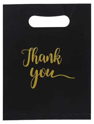 Produktbild von Geschenktüten - Schmuckbeutel - 20er-Pack - Kunststoff - 25 x 35 cm - Schwarz