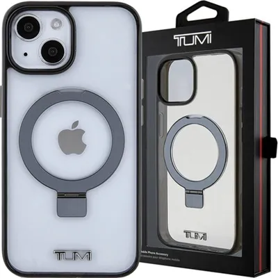 Produktbild von Tumi Tuhmp15Sssfc Iphone 15 / 14 / 13 6.1 Biały/White Hardcase Transparent Ring Stand Magsafe