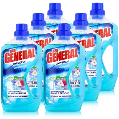 Produktbild von Der General Universal Bergfrühling 750ml Allzweckreiniger (6er Pack)
