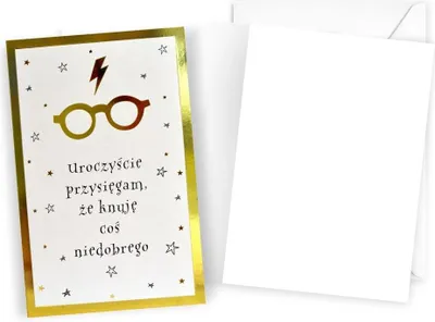 Immagine prodotto di Karnet urodziny Harry Potter - Kukartka