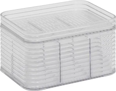 Produktbild von Organizer "Plastor" 6 Fächer 15,3x9cm